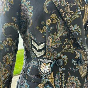 L’atiste jacket with appliqué